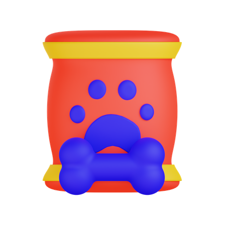 Dog Feed  3D Icon