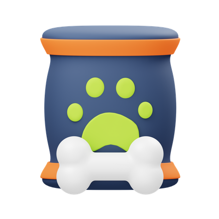 Dog Feed  3D Icon