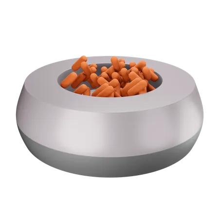 Dog food  3D Illustration