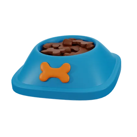 Dog Food Bowl  3D Icon