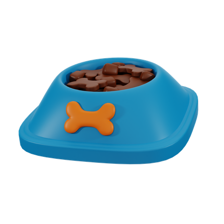 Dog Food Bowl  3D Icon