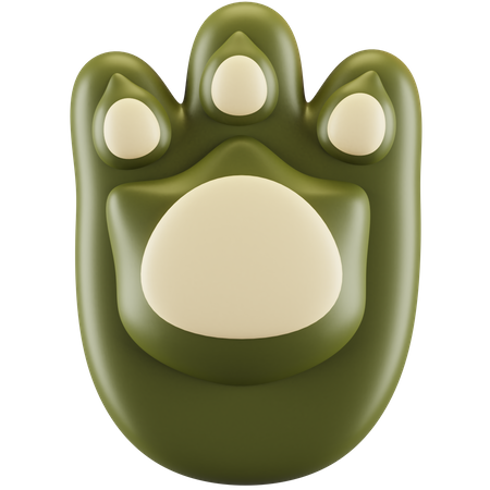Dog Hand  3D Icon