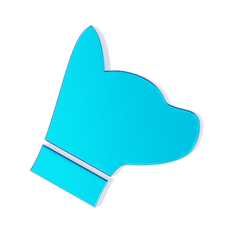 Dog head  3D Icon