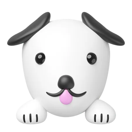 Dog Head  3D Icon