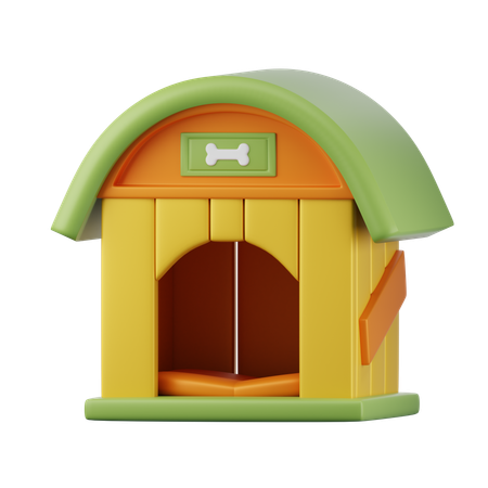 Dog house  3D Icon