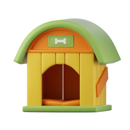 Dog house  3D Icon