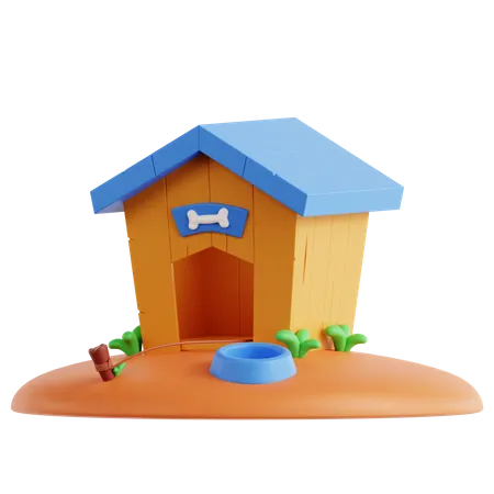 Dog House  3D Icon