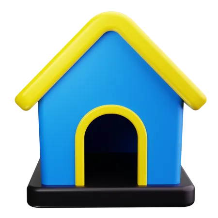 Dog House Pet House  3D Icon