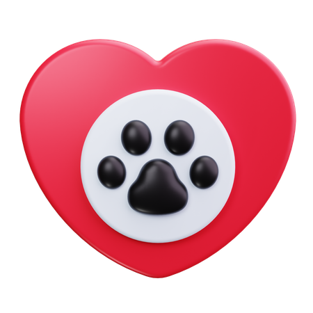 Dog Love  3D Icon