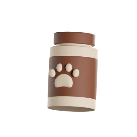 Dog Medicine 3 D Render Isolated Images 3D Icon