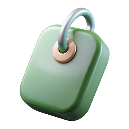Dog Tag  3D Icon