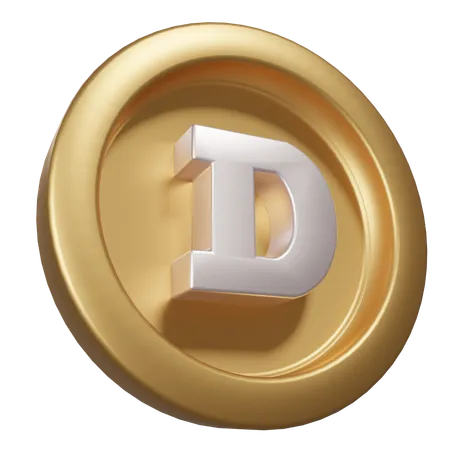 Doge Coin  3D Icon