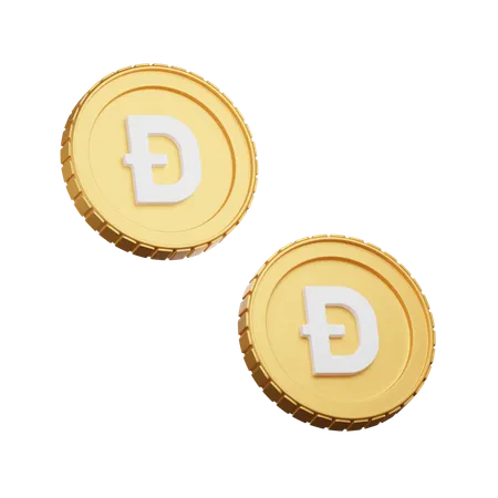 Doge Coin  3D Icon