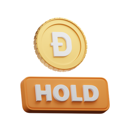 Doge Hold  3D Icon