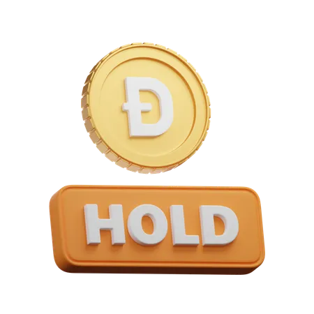 Doge Hold  3D Icon