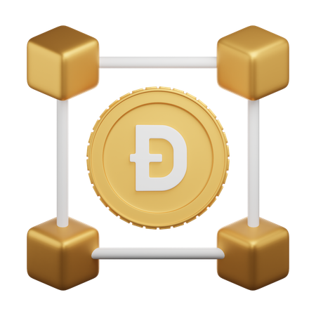 Doge Network  3D Icon