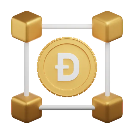 Doge Network  3D Icon