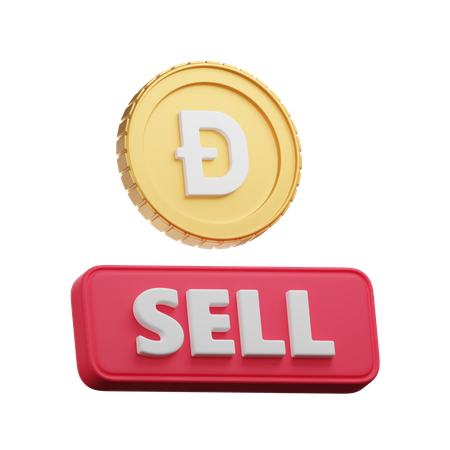 Doge Sell  3D Icon
