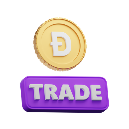 Doge Trade  3D Icon