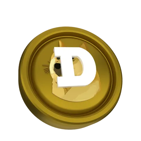 Dogecoin  3D Icon