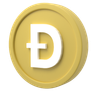 doge coin 3d