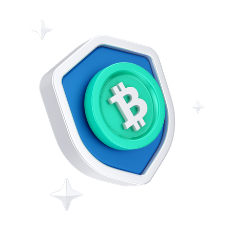 Segurança dogecoin  3D Icon