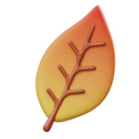 Dogwood Leaf  3D Icon