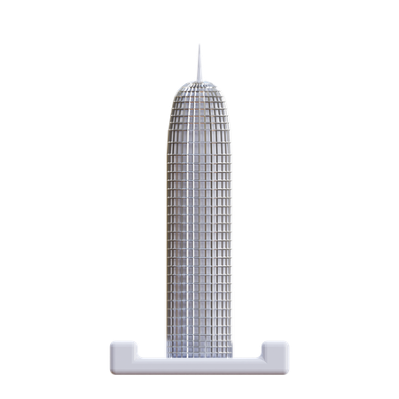 Doha Tower  3D Icon