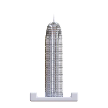 Doha Tower  3D Icon