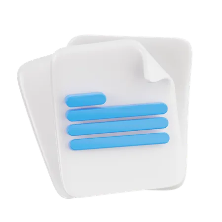Dokumentieren  3D Icon
