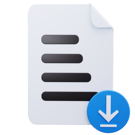 Dokument herunterladen  3D Icon