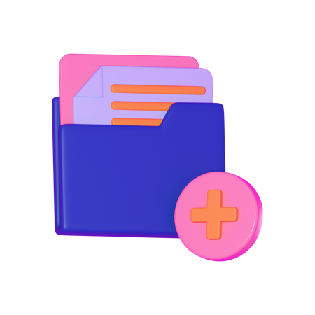 Dokument hinzufügen  3D Icon