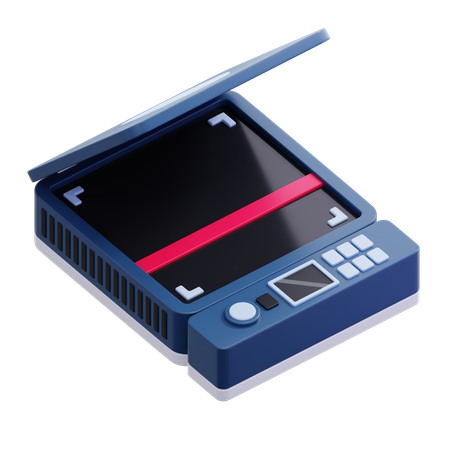 Dokumentenscanner  3D Icon