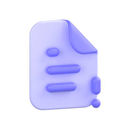 Dateiinfo Alt  3D Icon