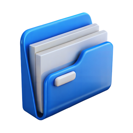 Dokumentenordner  3D Icon