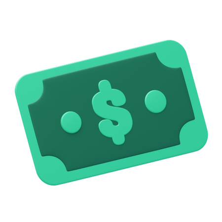 Dólar  3D Icon