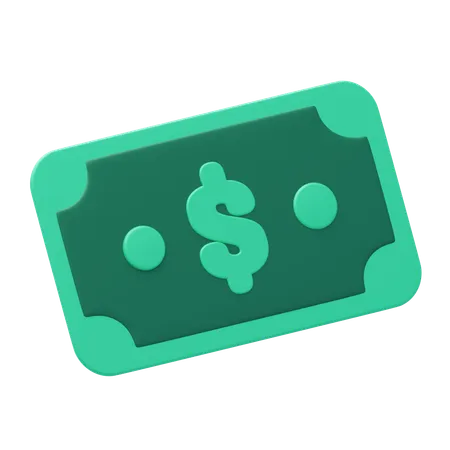 Dólar  3D Icon