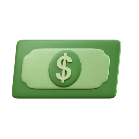 Dólar  3D Icon