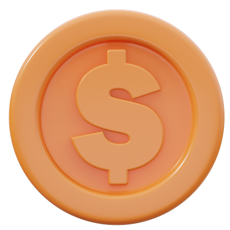 Dólar  3D Icon