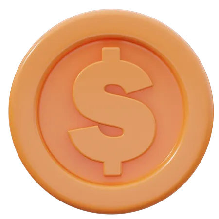 Dólar  3D Icon