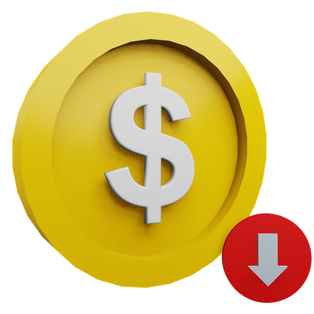 Dólar  3D Icon