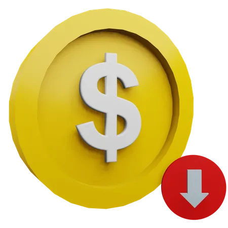 Dólar  3D Icon