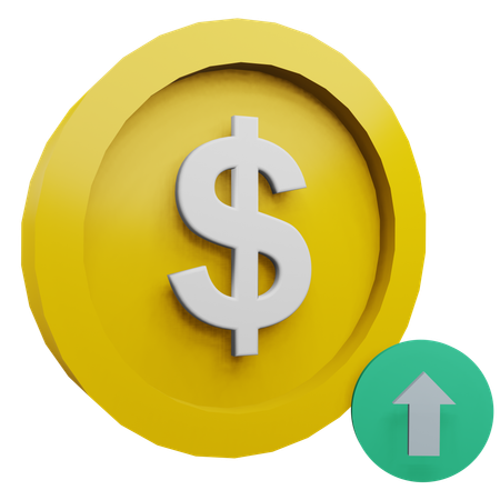 Dólar  3D Icon