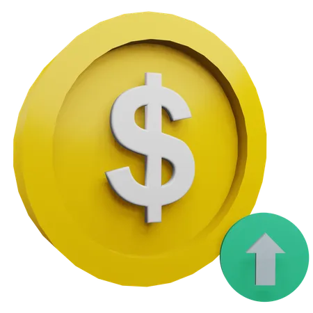 Dólar  3D Icon