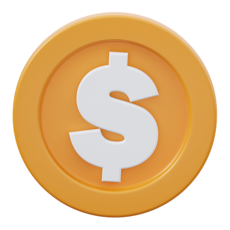 Dólar  3D Icon