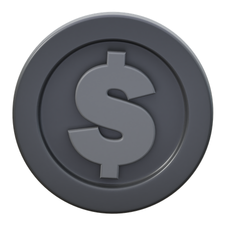 Dólar  3D Icon