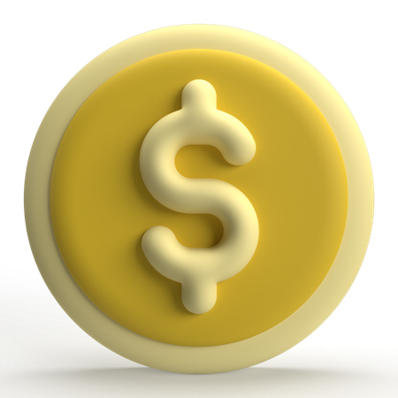 Dólar  3D Icon