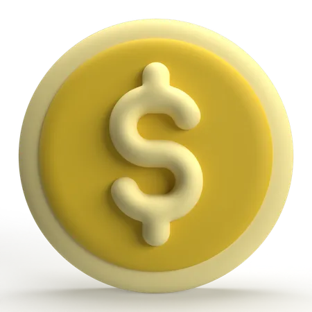 Dólar  3D Icon