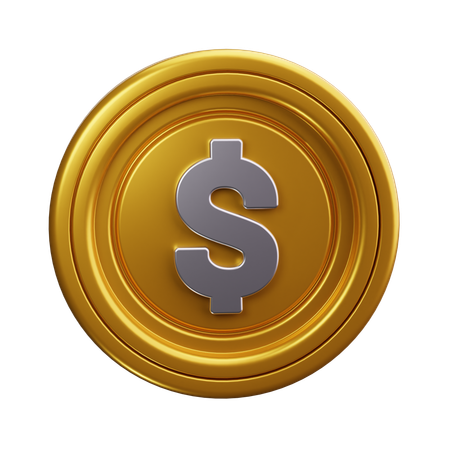 Dólar  3D Icon