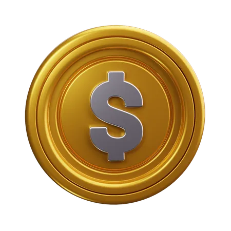 Dólar  3D Icon